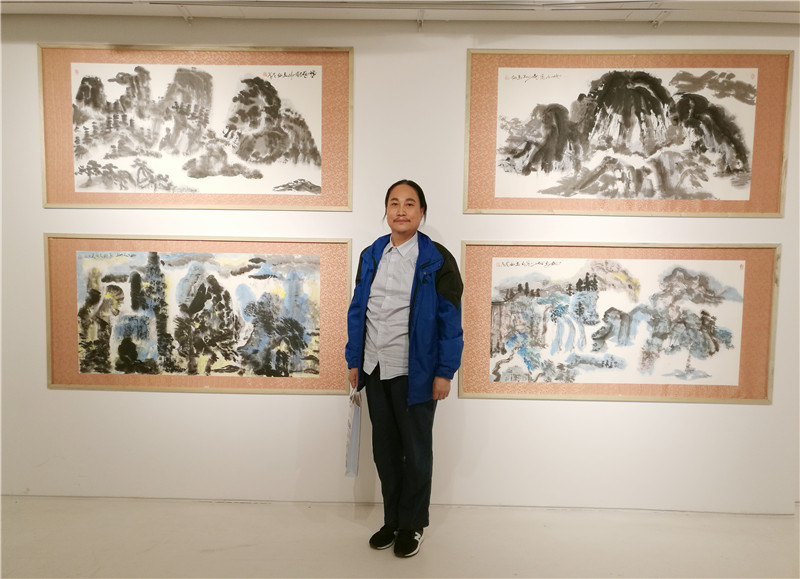 受邀参加张玉仙老师画展(山水美术馆·北京)